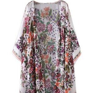 Festival Bohemian Floral Kimono